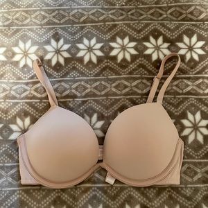 Tan Victoria’s Secret push up bra